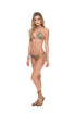 Luli Fama Callejera Wavey Ruched Back Brazilian Tie Side Bottom